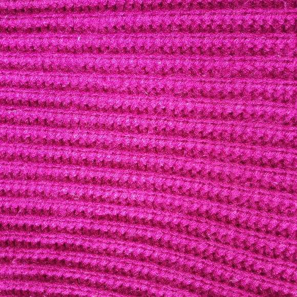 Western Connection Cable Knit Pullover Sweater Fuscia Large - Picture 12 of 12